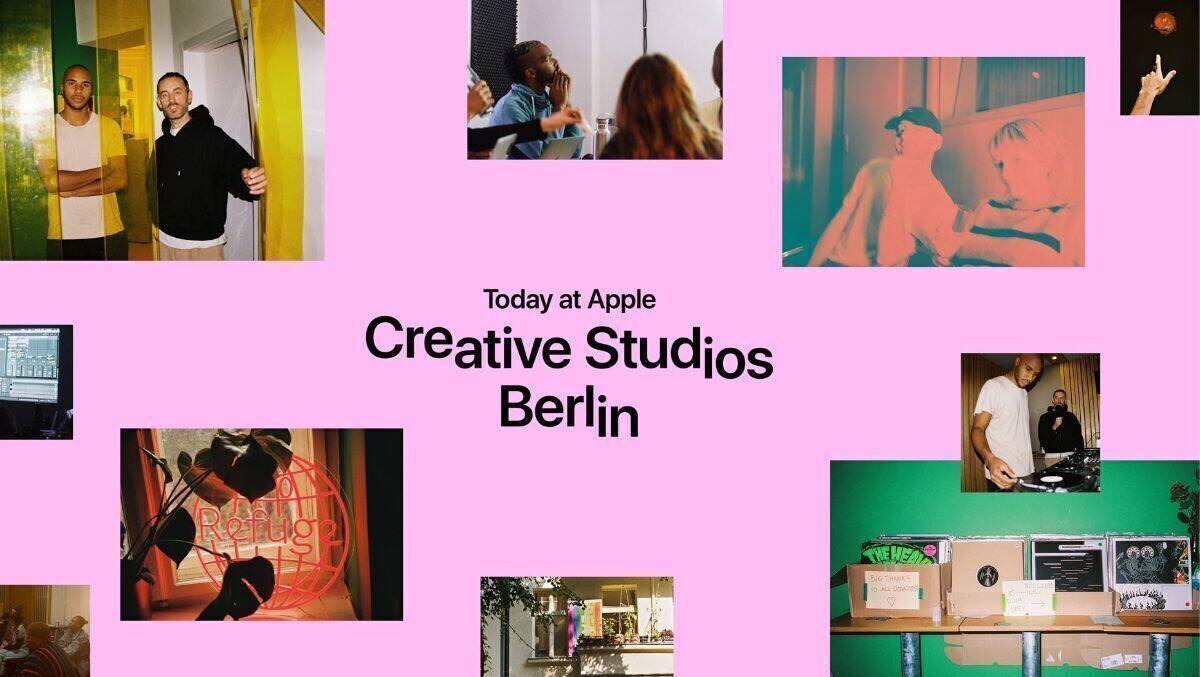 Creative Studios Berlin: Apple engagiert sich in der deutschen Hauptstadt sozial.