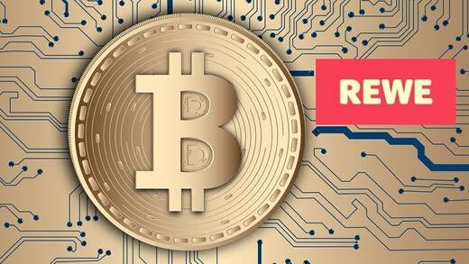 Rewe mischt ab sofort im Bitcoin-Business mit.