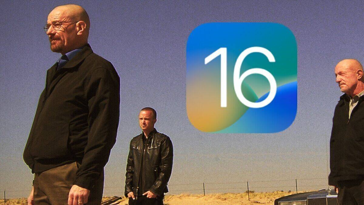 iOS 16: Es ist fast so wie bei der Kult-Serie Breaking Bad...