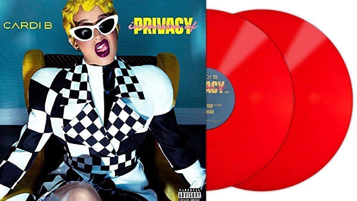 Das Cover der erfolgreichsten Cardi-B-Produktion "Invasion of privacy".