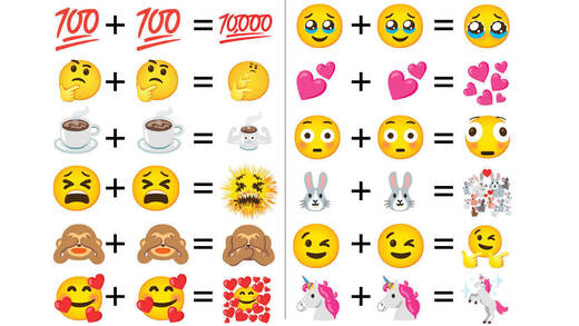 Aus der Emoji-Küche: Die Hasen vermehren sich wie die Karnickel.