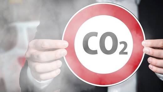 CO₂ ist per Definition ein nicht brennbares, saures und farbloses Gas.