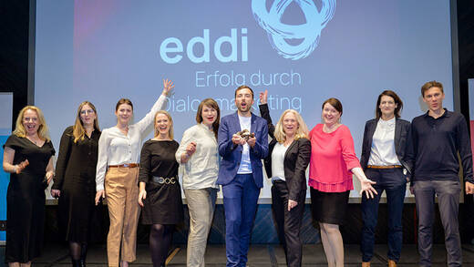 "SAP Deutschland füllt den Begriff Customer Centricity wirklich mit Leben", hieß es unter anderem auf den EDDI-Awards 2022.