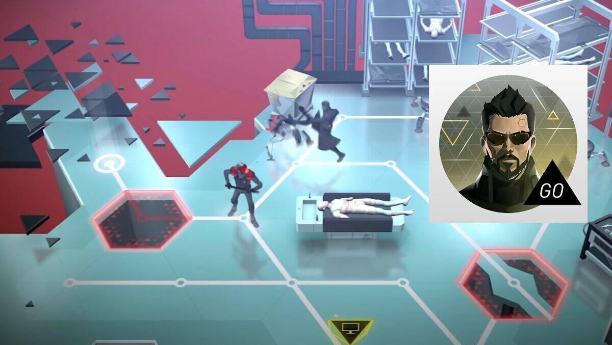 "Deus Ex Go" in der mobilen Version – in Kürze Geschichte.