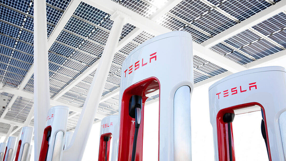 Tesla Supercharger: Das Laden soll unterhaltsamer werden.