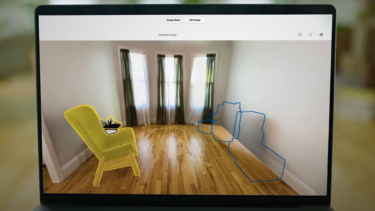 Alte Möbel rauswerfen, neue Möbel aufstellen – das klappt jetzt virtuell bei Ikea.