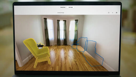 Alte Möbel rauswerfen, neue Möbel aufstellen – das klappt jetzt virtuell bei Ikea.
