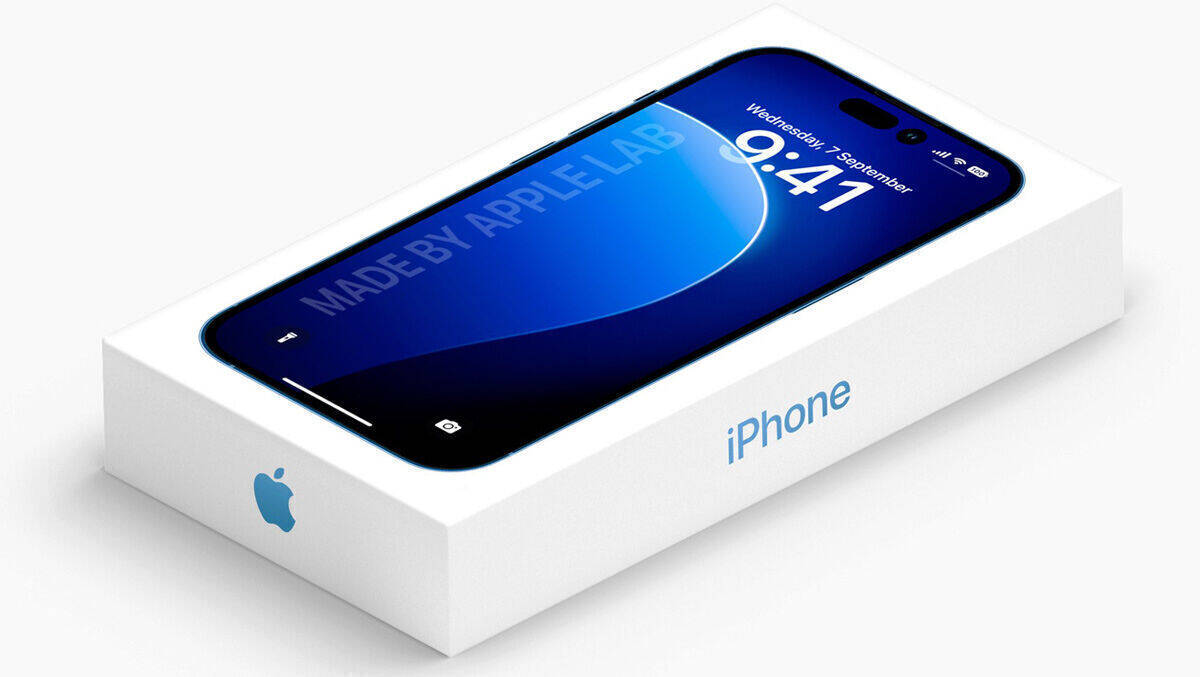 Irgendwo in China warten die Schachteln mit dem iPhone 14 schon auf ihren Versand.