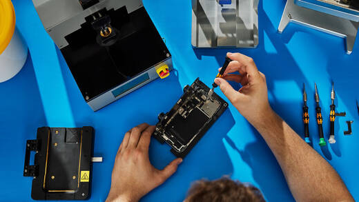 Der Apple-Kunde macht es jetzt selbst: mit dem neuen Reparatur-Kit.