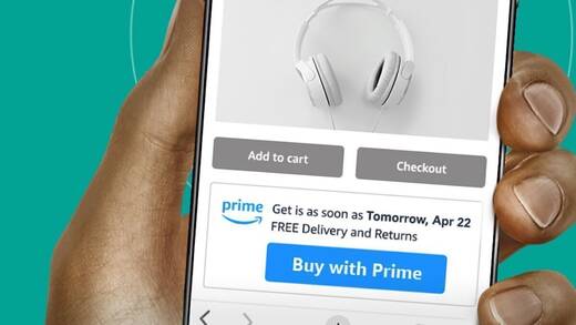 Ein klarer Button, ein klares Einkaufs-Prozedere: "Buy with Prime".