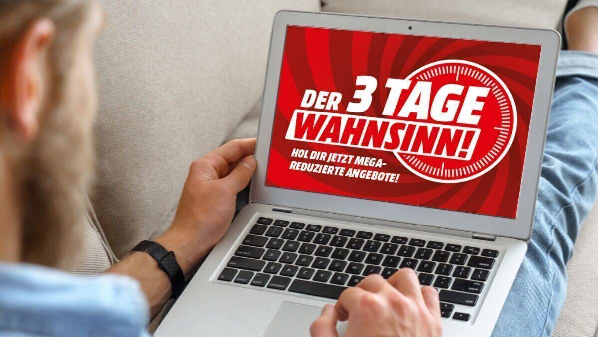 Mit diesem Logo wirbt Mediamarkt für seine neue Rabatt-Aktion.