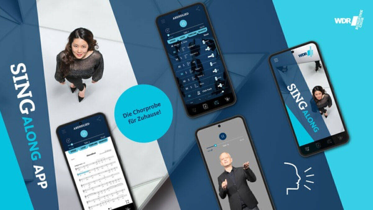Haste Töne? Die WDR-App hilft beim Singen von Weihnachtsliedern.