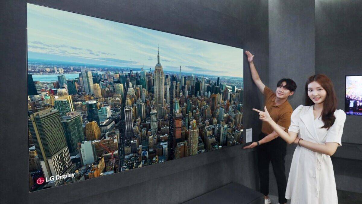 Good vibrations sollen von dem neuen LG-OLED-TV ausgehen.