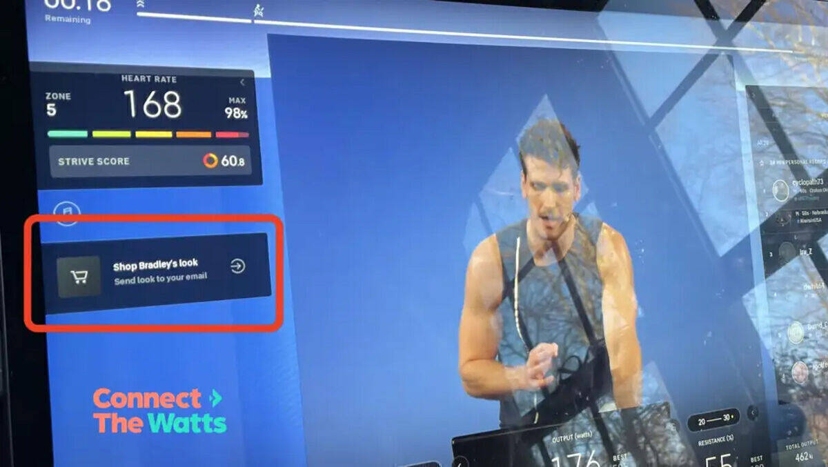 Peloton kommt erstmals mit Werbeeinblendungen.
