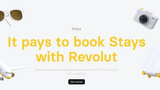 Revolut Stays: Geld und hoffentlich gute Reise...