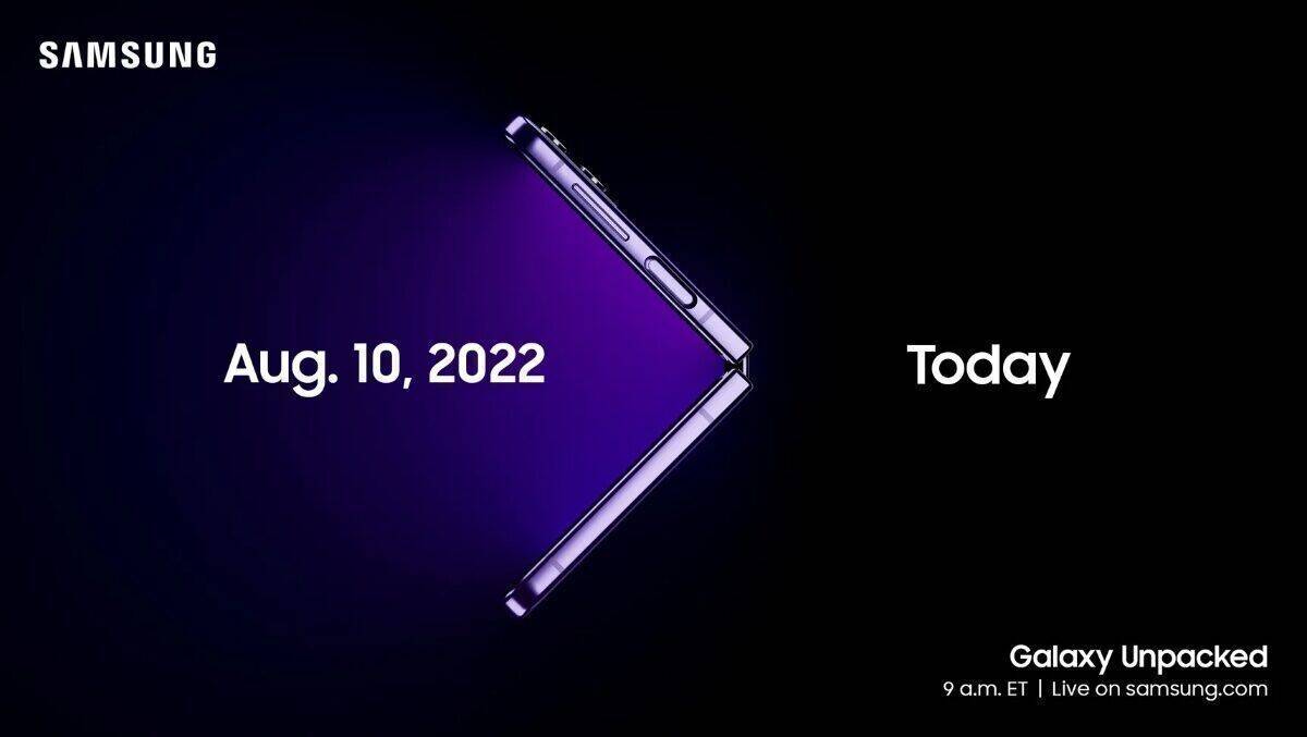 "Unpacked": Am 10. August packt Samsung Neuigkeiten live aus.