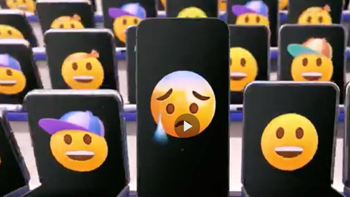 Nur das iPhone weint im neuen Samsung-Spot.