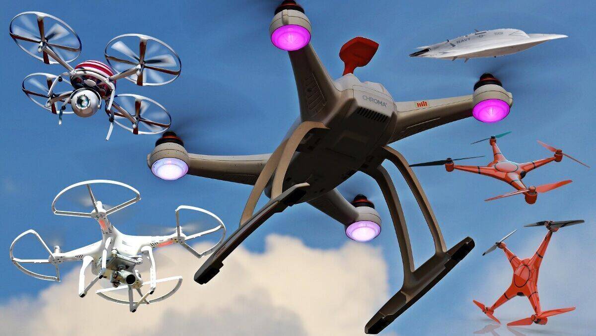 Hohes Flugaufkommen: Auf dem Drohnen-Highway ist die Hölle los.