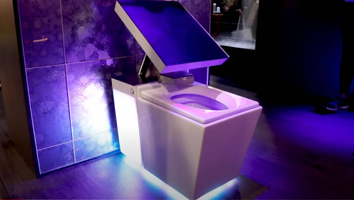 Cooles Klo: Alexa wird in die Toilette integriert.
