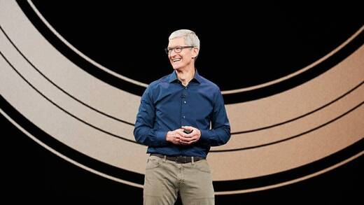 Laut TIME Magazine eine der 100 einflussreichsten Persönlichkeiten 2022: Apple-CEO Tim Cook.