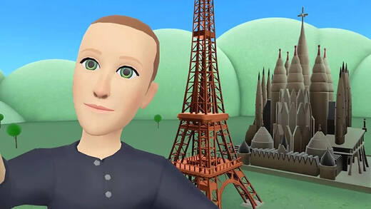 Ist Second Life zurück? Mark Zuckerberg in seinem nicht übertrieben hübschen Metaversum.