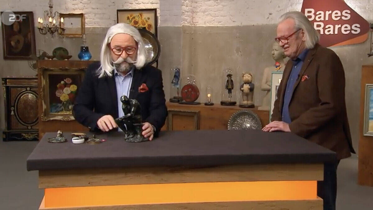 Experte Albert Maier in seiner letzten Bares für Rares-Show.