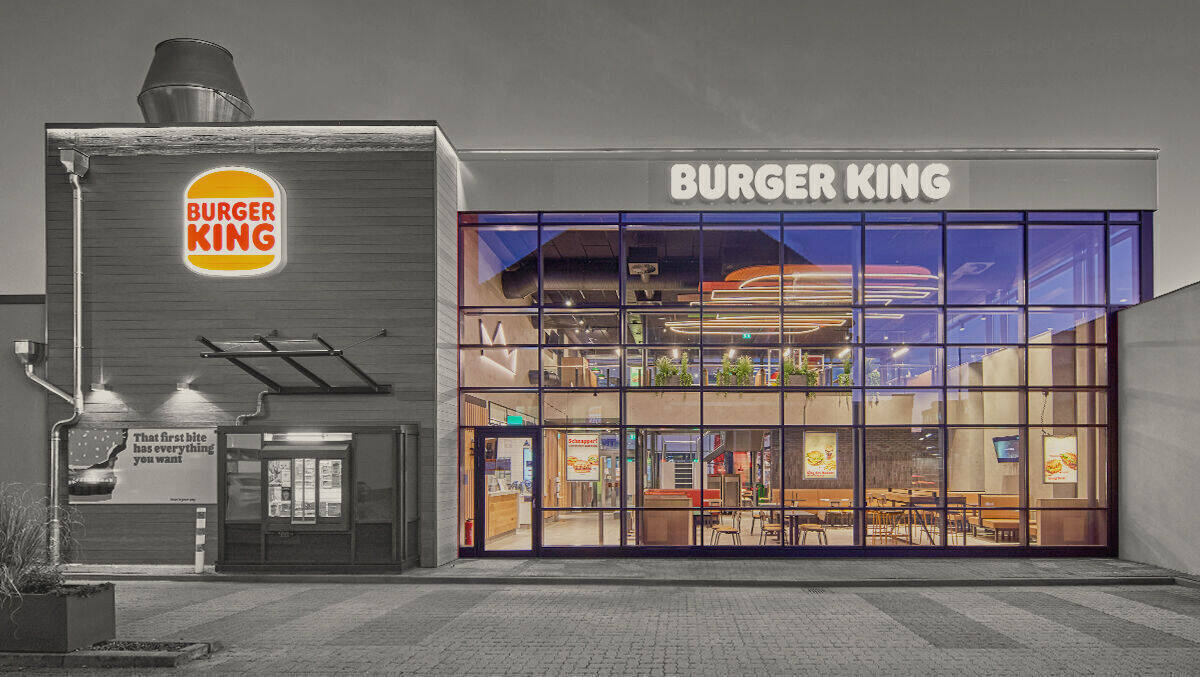 Der "King des Monats" wird intensiv via Digital Out-of-Home beworben.