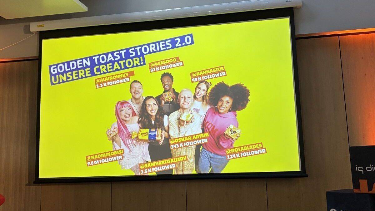 Golden Toast stellte fest: Echte Menschen kommen besser an als polierte Stories.