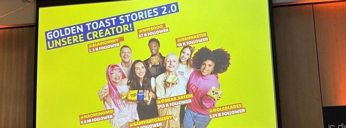 Golden Toast stellte fest: Echte Menschen kommen besser an als polierte Stories.