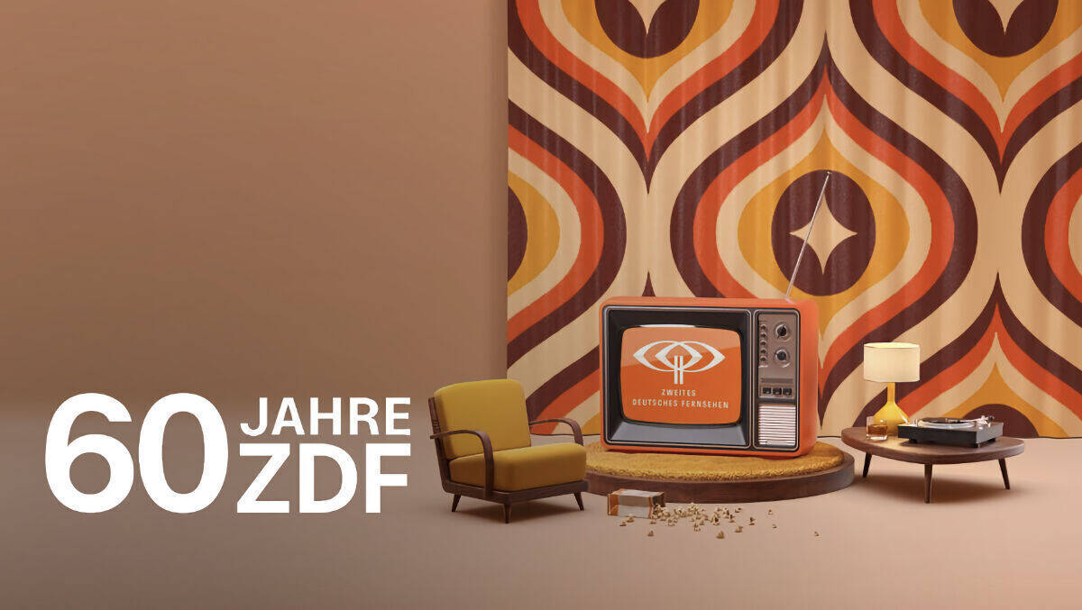 Das ZDF feiert seinen 60. Geburtstag.