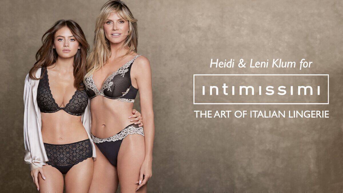 Erstmals als Sponsor  bei GNTM: Die Modemarke Intimissimi