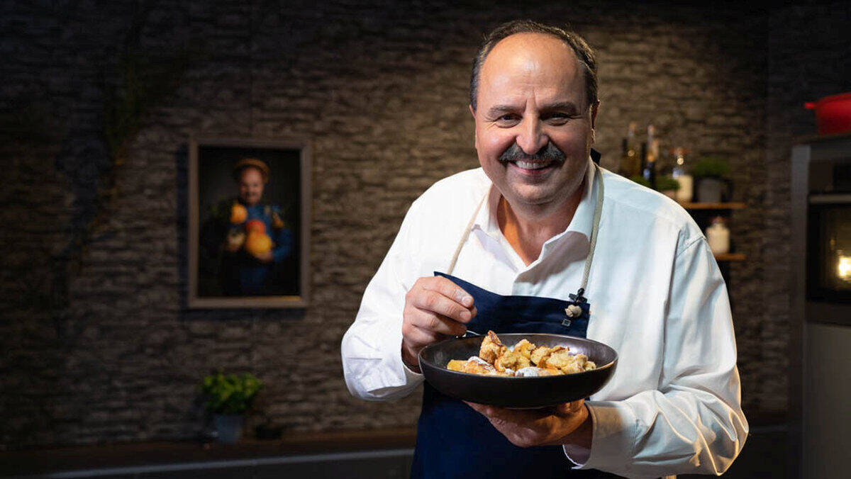 Johann Lafer will der Jugend das Kochen beibringen.