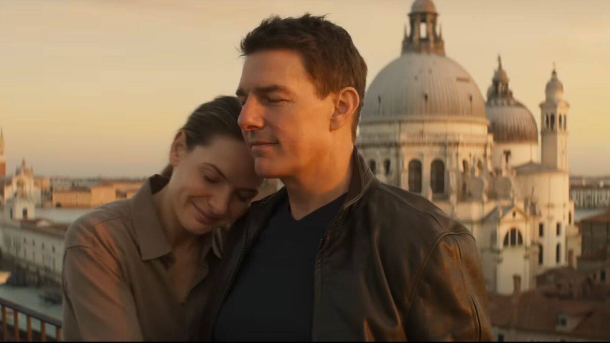 Eines der wenigen ruhigen Bilder mit Tom Cruise.