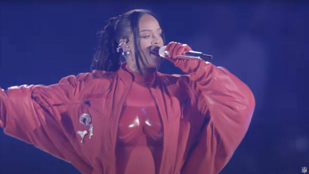 Der Auftritt von Rihanna beim Super Bowl war das erwartete Spektakel.