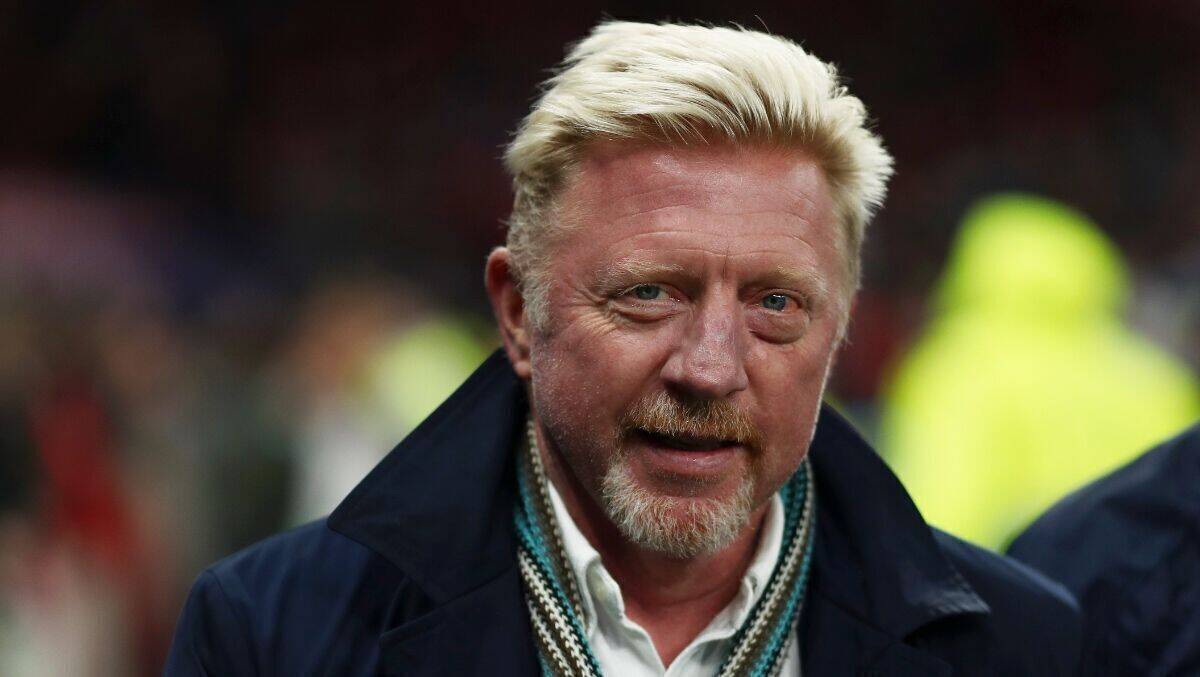 Boris Becker steht bei Sat. 1 Rede und Antwort.