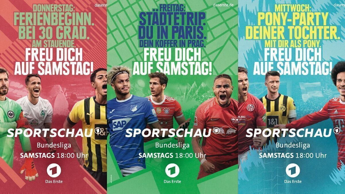 Sportschau kämpft mit Kampagne um die Bundesliga-Fans WandV
