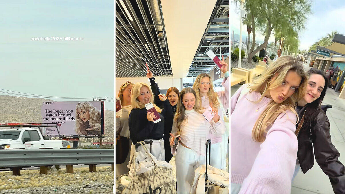 Mit Douglas in die Wüste: Coachella lockt die Fans nach wie vor.