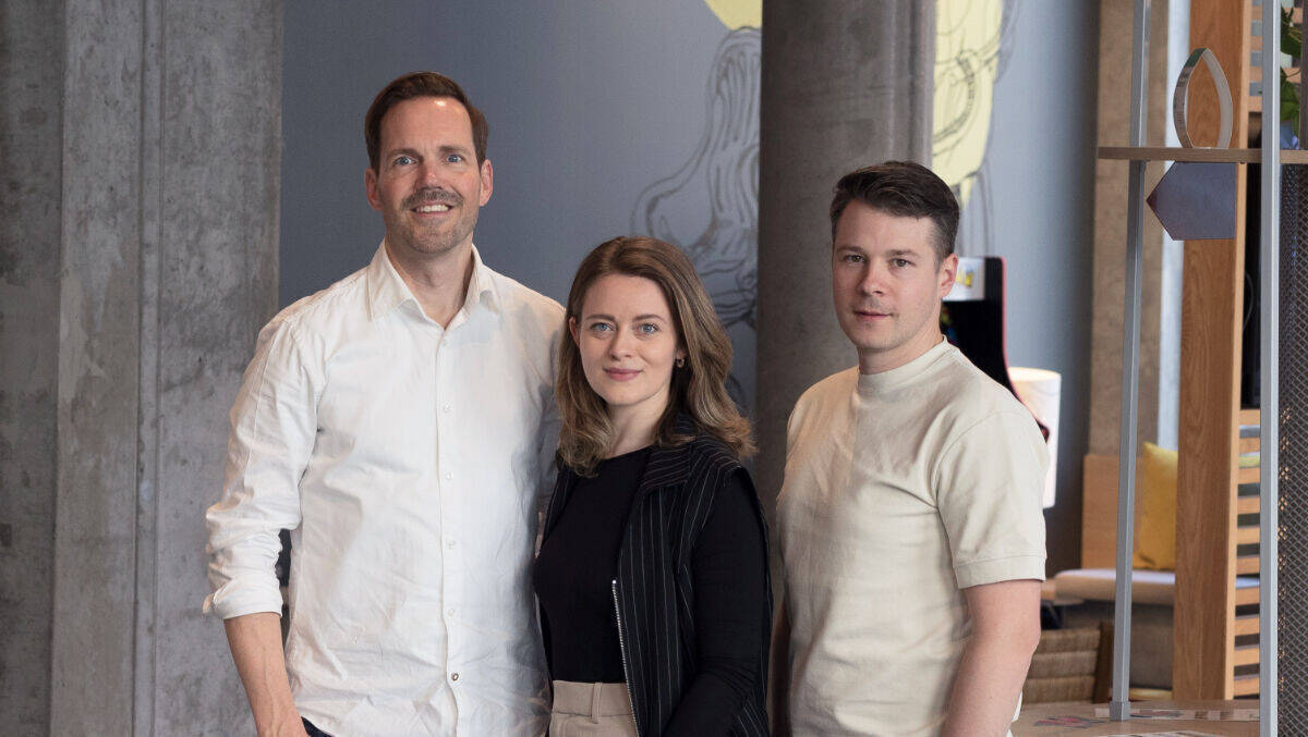 Christoph Wünschel, Marion Witters und Michael Fritz (vlnr) leiten die Mediaagentur Broadaly.