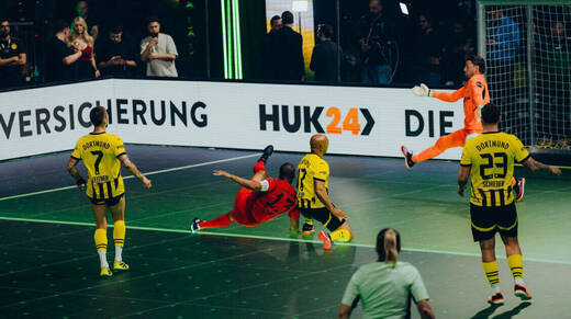 Nicht das klassische Fußball: Events wie die Infinity League erfinden die Sportart neu.