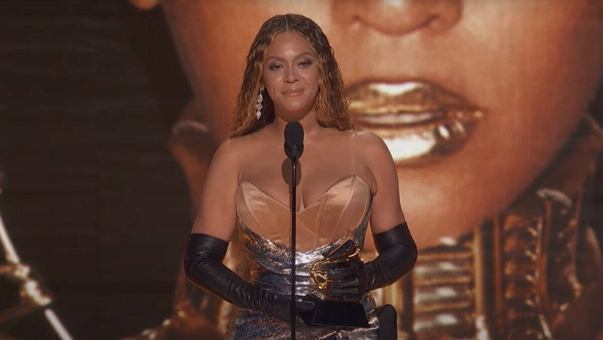 Beyonce war der Star des Abends bei den Grammys.