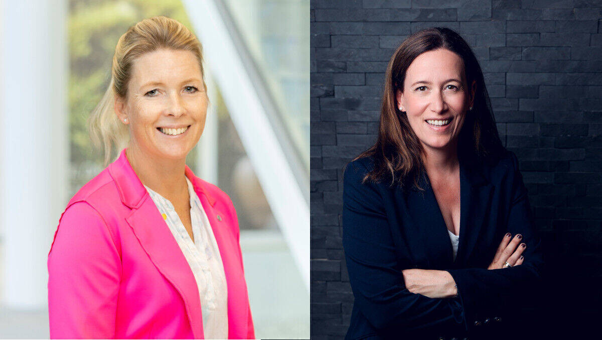 Jolanda Schwirtz (links) Maike Abel