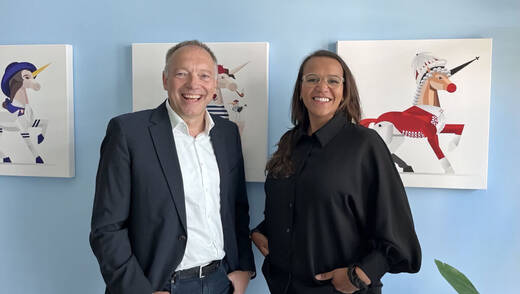 Die neue Führung von Digitas Pixelpark: Ralf Niemann und Josephine Gerves 