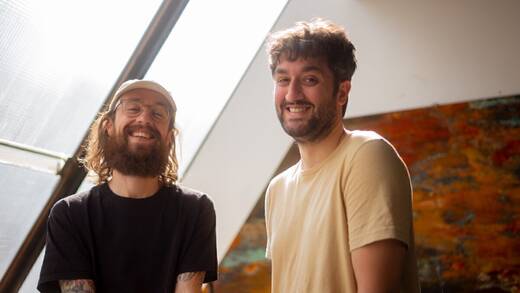 Die Agenturchefs Felix Hummel und Oğuz Yılmaz (v.l.).