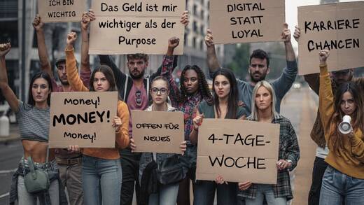 Was ist der GenZ wirklich wichtig? Auf jeden Fall ein gutes Gehalt.