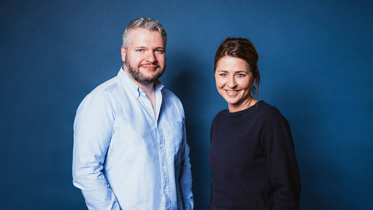 Heiner Twenhäfel und Christin Herrnberger.