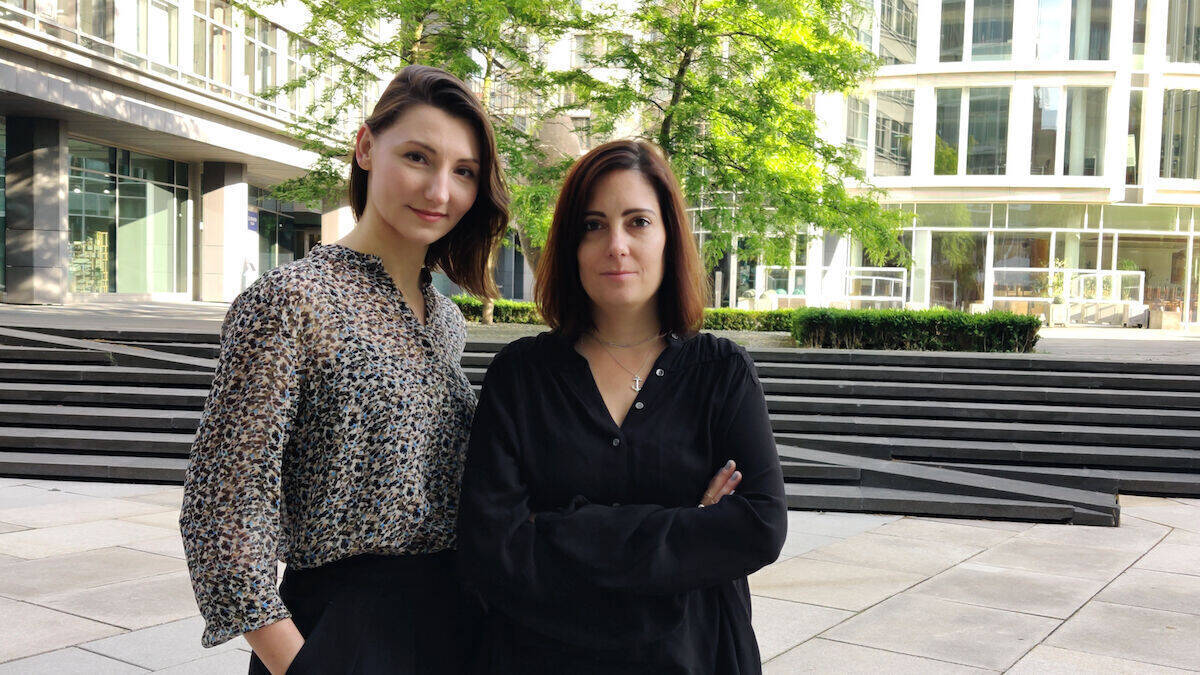 Anna Rösch (l.) und Saskia Krug übernehmen die kreative Leitung von Try No Agency in Hamburg.