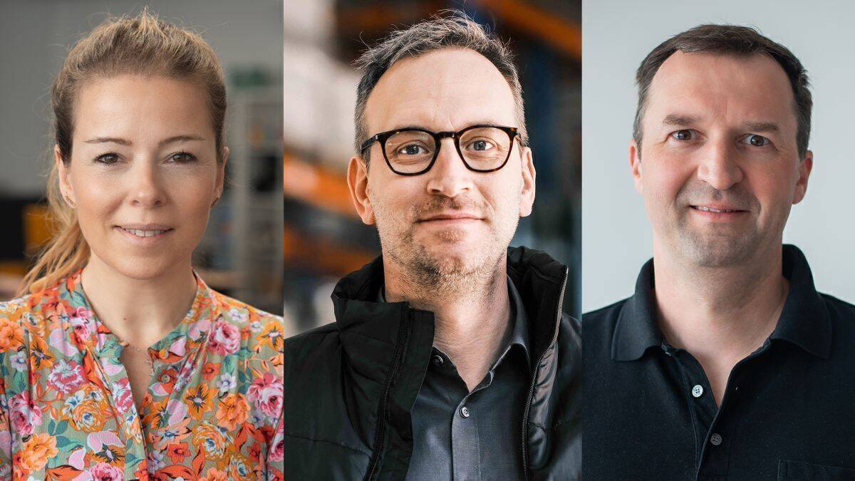 Das neue Führungsteam: Carolin Kracmer (Marketing Director), Stephan Lüger (Commercial Director) und Lorenz Diederichs (Operations Director)