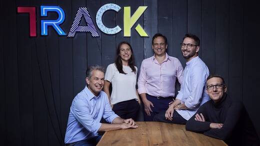 Das neue fünfköpfige Management-Team vom Track v.l.n.r.: Phillip Schilling, Sandra Voß, Till Hohmann, Bastian Mathes und Mirco Meyer.