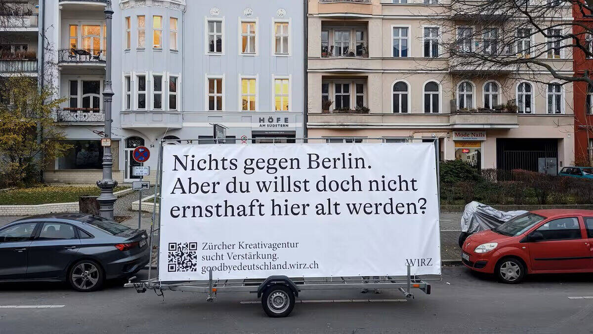 Schweizer auf Mitarbeiterfang in Berlin.