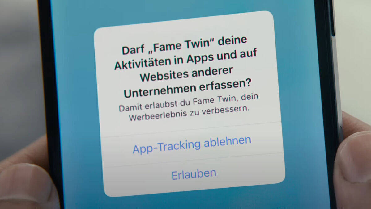 Apple erinnert in einem neuen Video an die Option, das App-Tracking mit nur einem Klick abzulehnen.